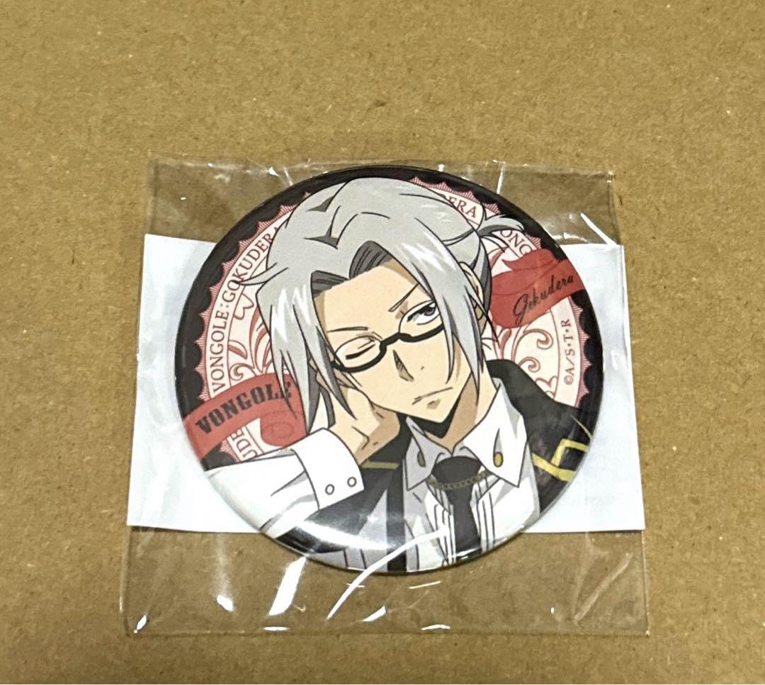 家庭教師ヒットマンREBORN! まるくじ 獄寺隼人 缶バッジ クラシカル