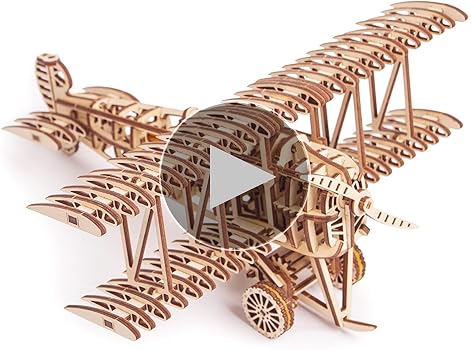Amazon.co.jp: Wood Trick ウッドトリック 飛行機 自走する3Dウッド