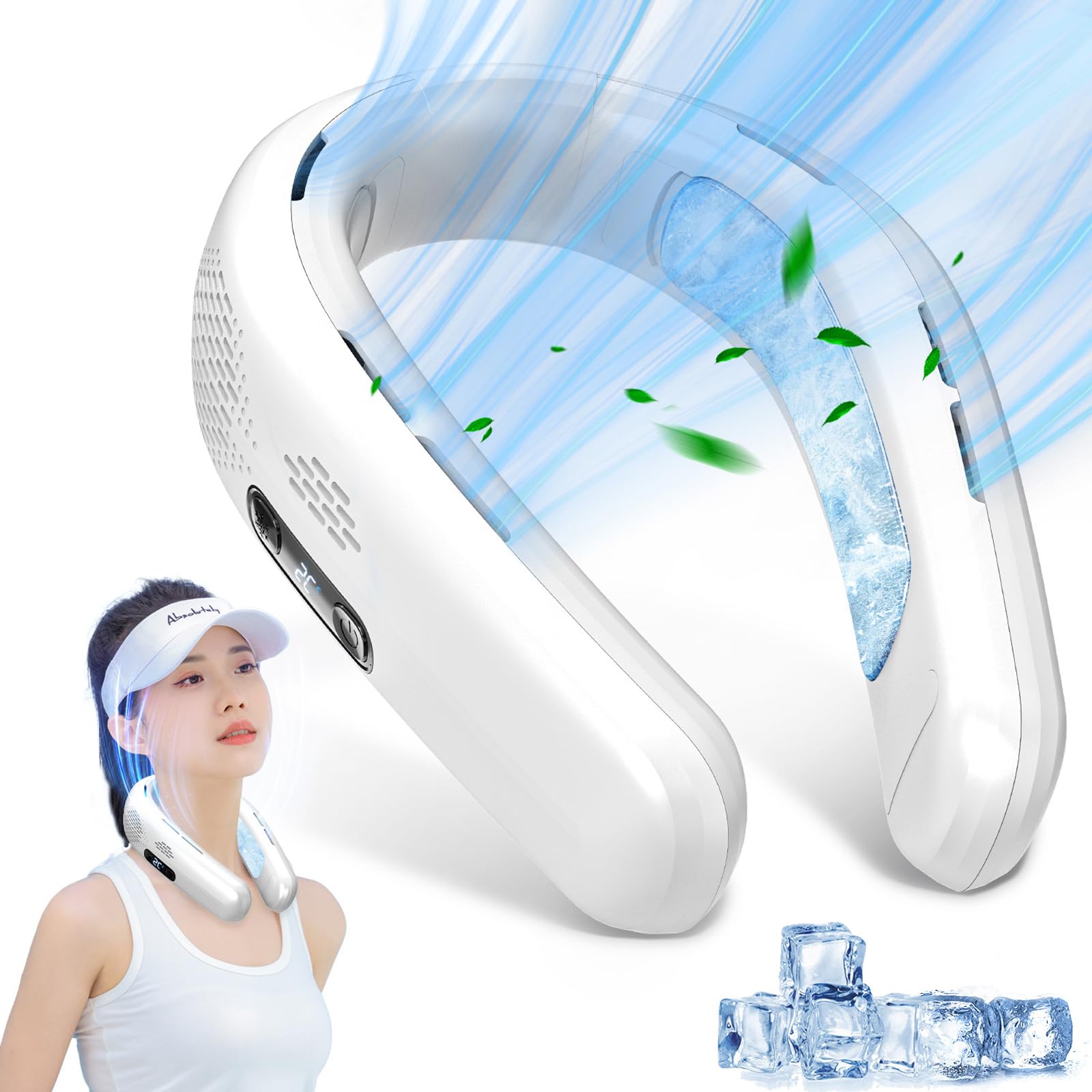 Amazon | 首掛け扇風機 ネッククーラー【2024年夏新型ネッククーラー