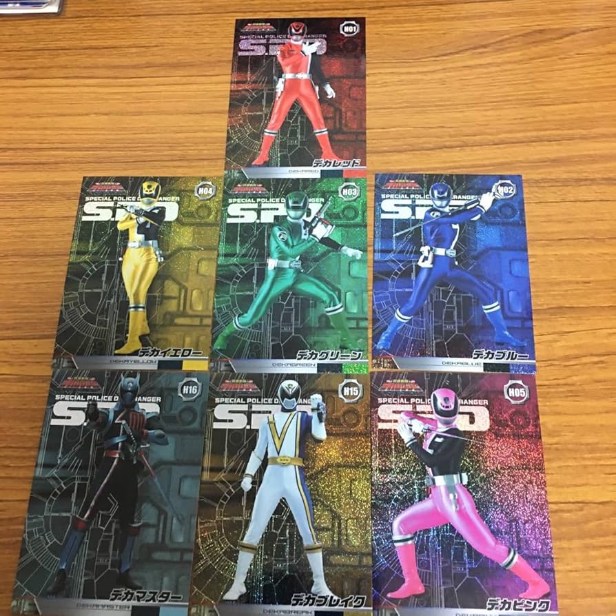 Amazon.co.jp: 由 10 特捜戦隊 デカレンジャー カード まとめ レア