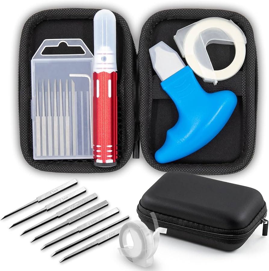 Amazon | Goreson スジボリ 彫刻刀 7つ刃セット プラモデル対応