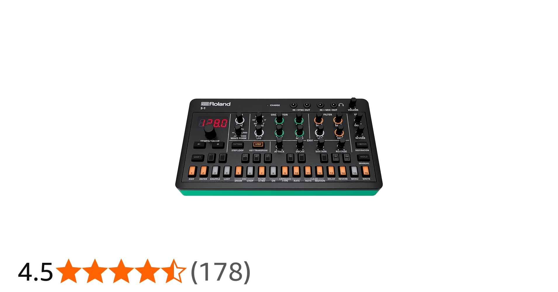 Amazon | Roland S-1 Tweak Synth Compact ポリフォニック
