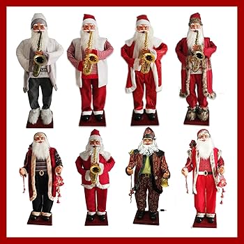 Amazon.co.jp: 180cm アニメーションダンシングサンタ、ファーザー