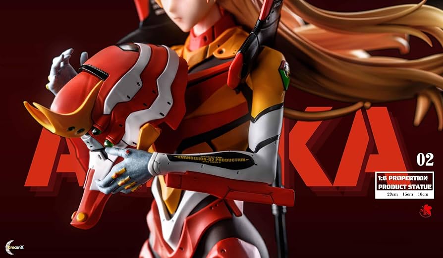 Amazon.co.jp: 惣流・アスカ・ラングレー フィギュア 1/6スケール 塗装