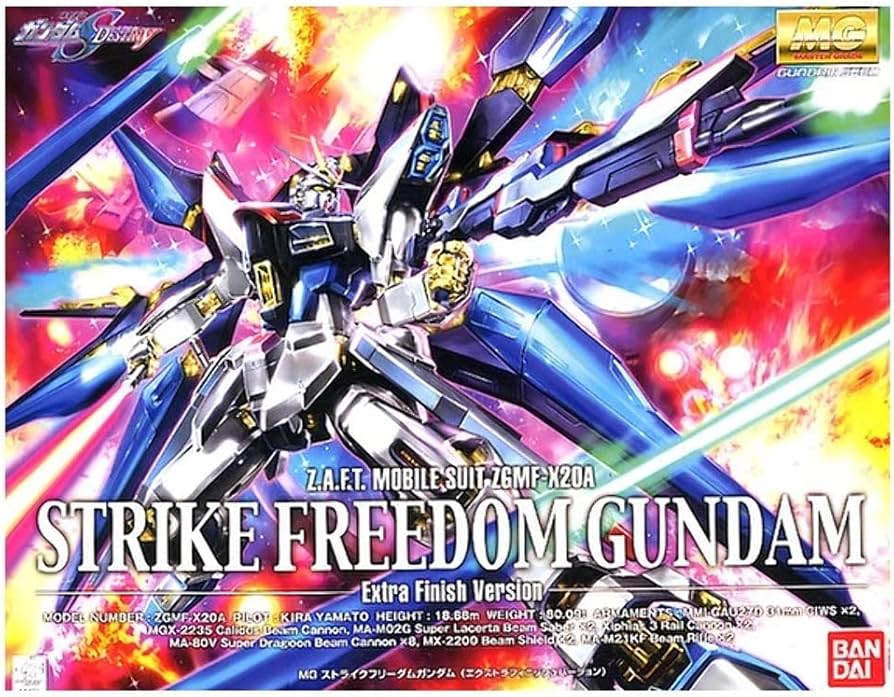 Amazon | MG 1/100 ZGMF-X20A ストライクフリーダムガンダム