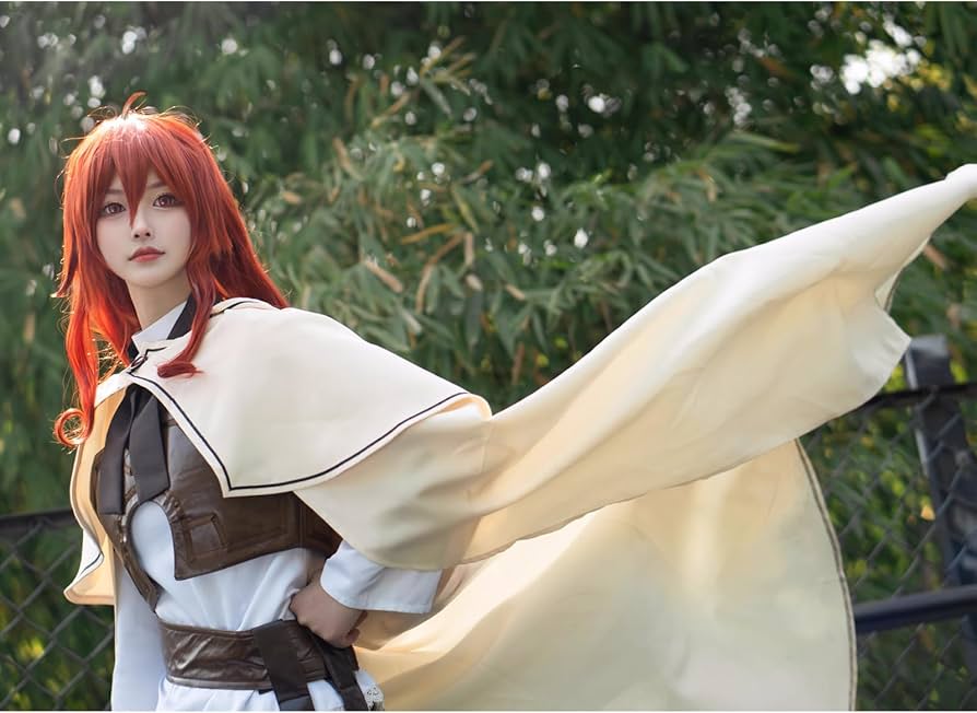 Amazon.co.jp: Plazhen 無職転生 コスプレ エリス コスプレ衣装 戦闘服
