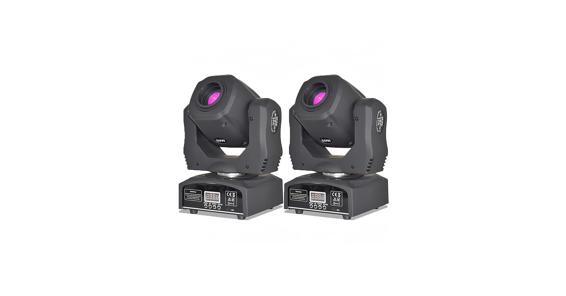 Amazon.com: Led Inno Pocket Spot Mini Moving Head 60W DJ 8 Gobos