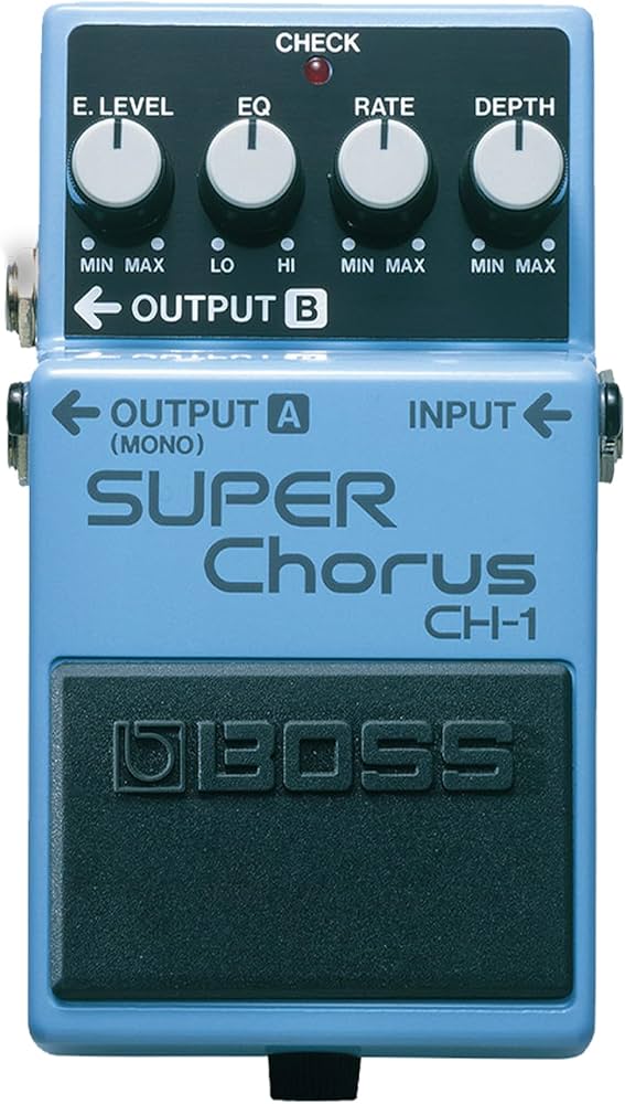 Amazon.com: BOSS CH-1 SUPER Chorus | Classic Compact Chorus