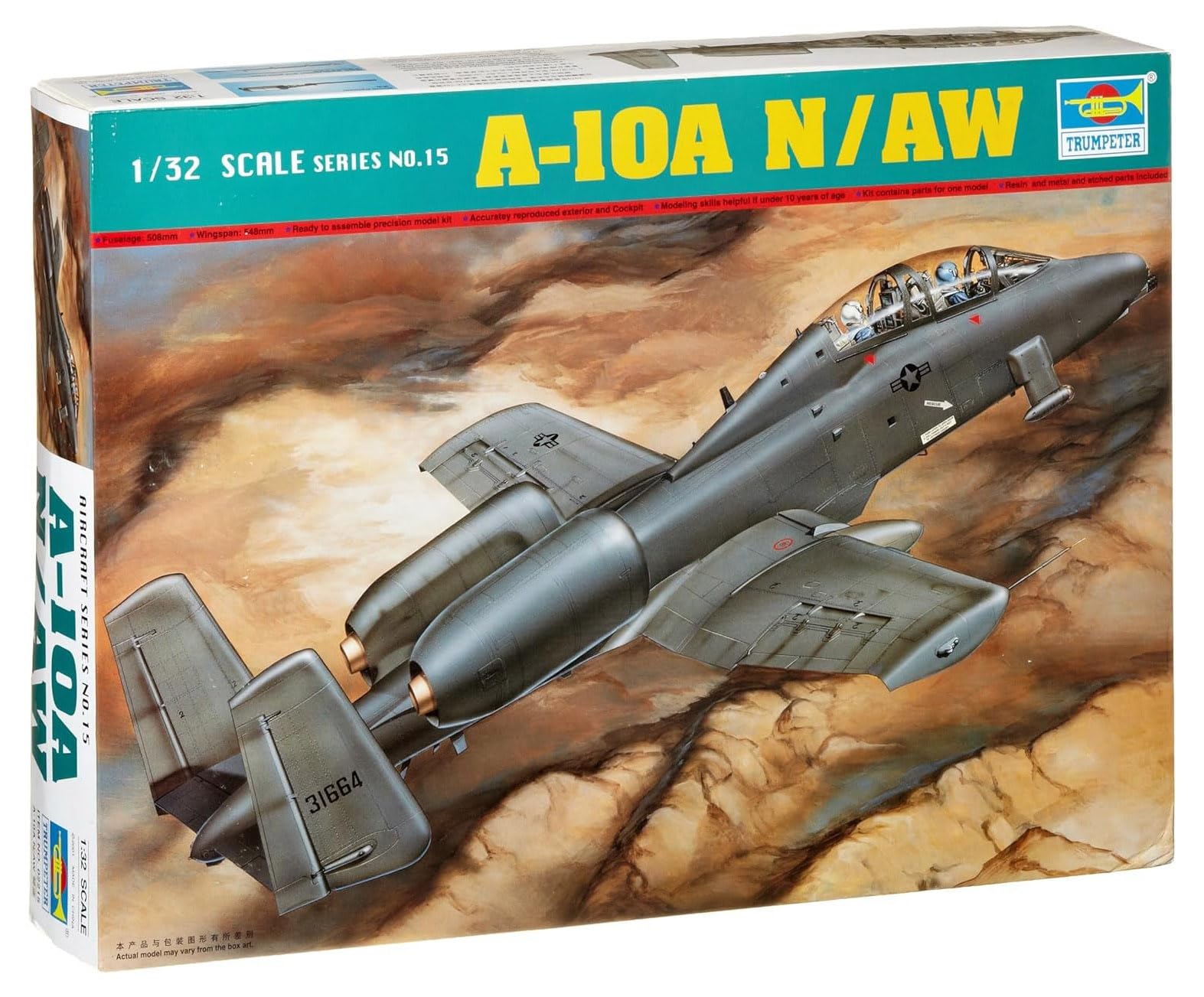 Amazon.co.jp: Trumpeter 1:32 - Fairchild A-10A Thunderbolt II N/AW