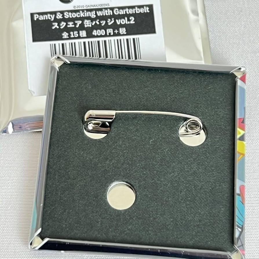 Amazon.co.jp: Panty&Stocking with Garterbelt スクエア缶バッジ vol2