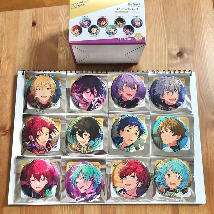 Amazon.co.jp: あんスタ イベコレ 缶バッジ 12 2023 autumn Box : おもちゃ