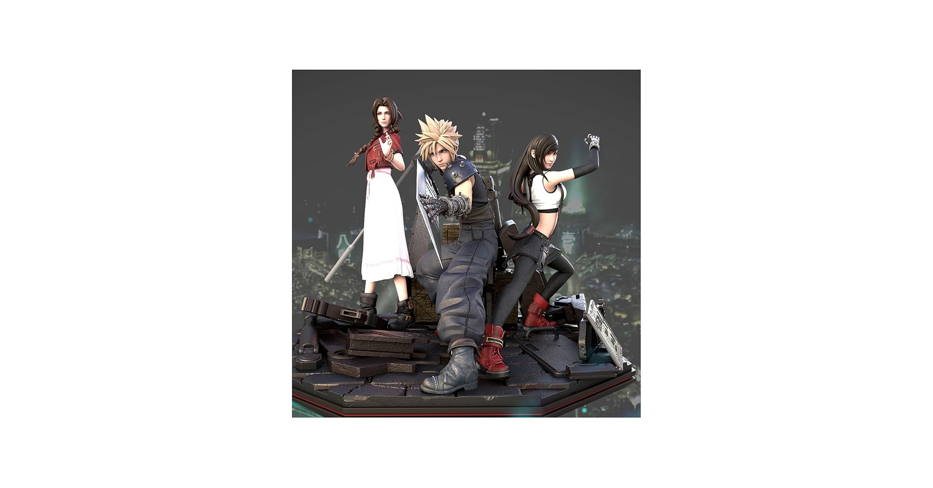 FF7ジグソーパズル 4種セット（クラウド、エアリス、ティファ、レッド