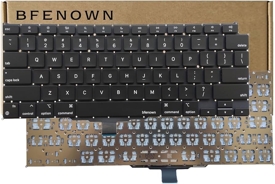 Amazon.com: Bfenown Replacement US Keyboard for MacBook Air M1