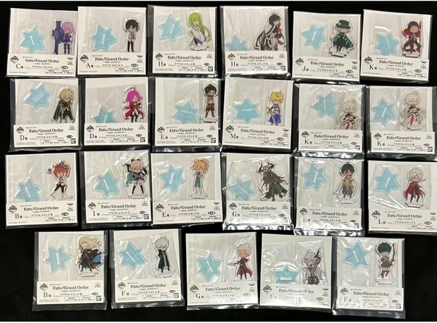 Amazon.co.jp: FGO シュガーポシェット アクリルスタンド まとめ売り