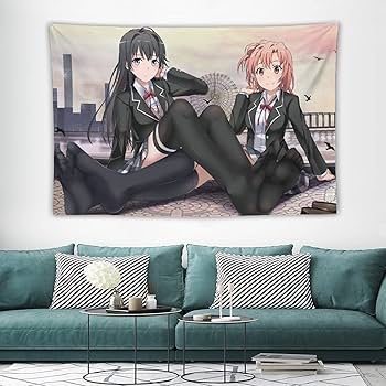 Amazon.co.jp: タペストリー 萌え キャラクター柄 俺ガイル 雪ノ下雪乃