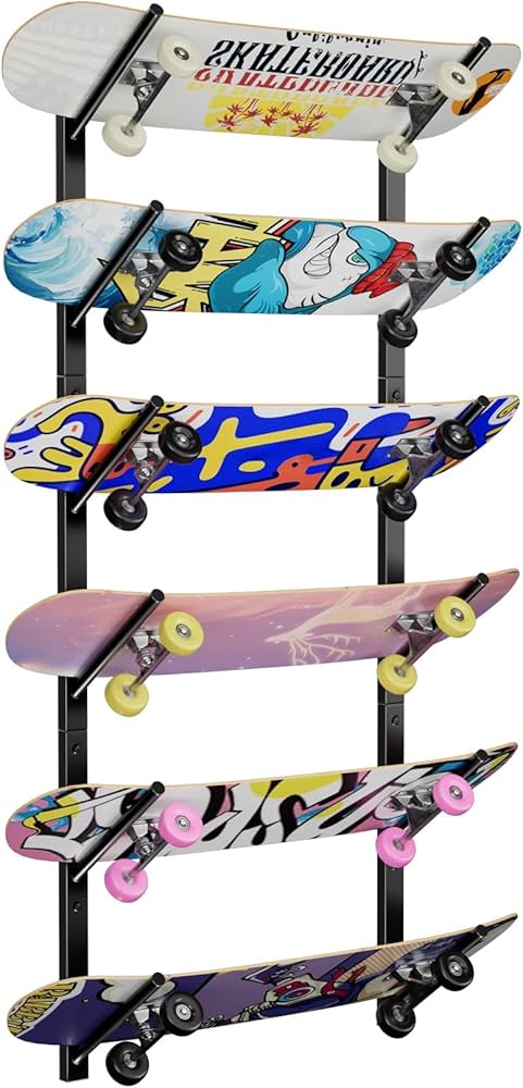 Amazon.co.jp: Lhysn スケートボードウォールマウント、スケートボード