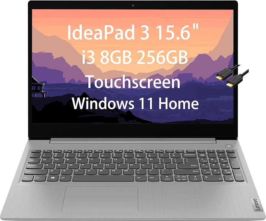 Amazon.com: Lenovo IdeaPad 3 15.6/'' HD Touchscreen(Intel 11th Gen