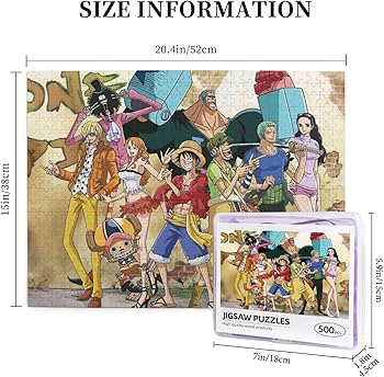 Amazon.co.jp: 500ピース ジグソーパズル ワンピース One Piece パズル