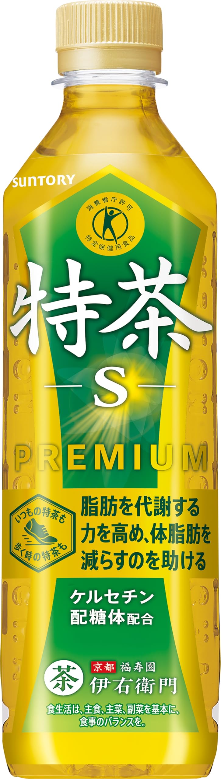 Amazon.co.jp: [トクホ]サントリー 伊右衛門 特茶 お茶 500ml×24本