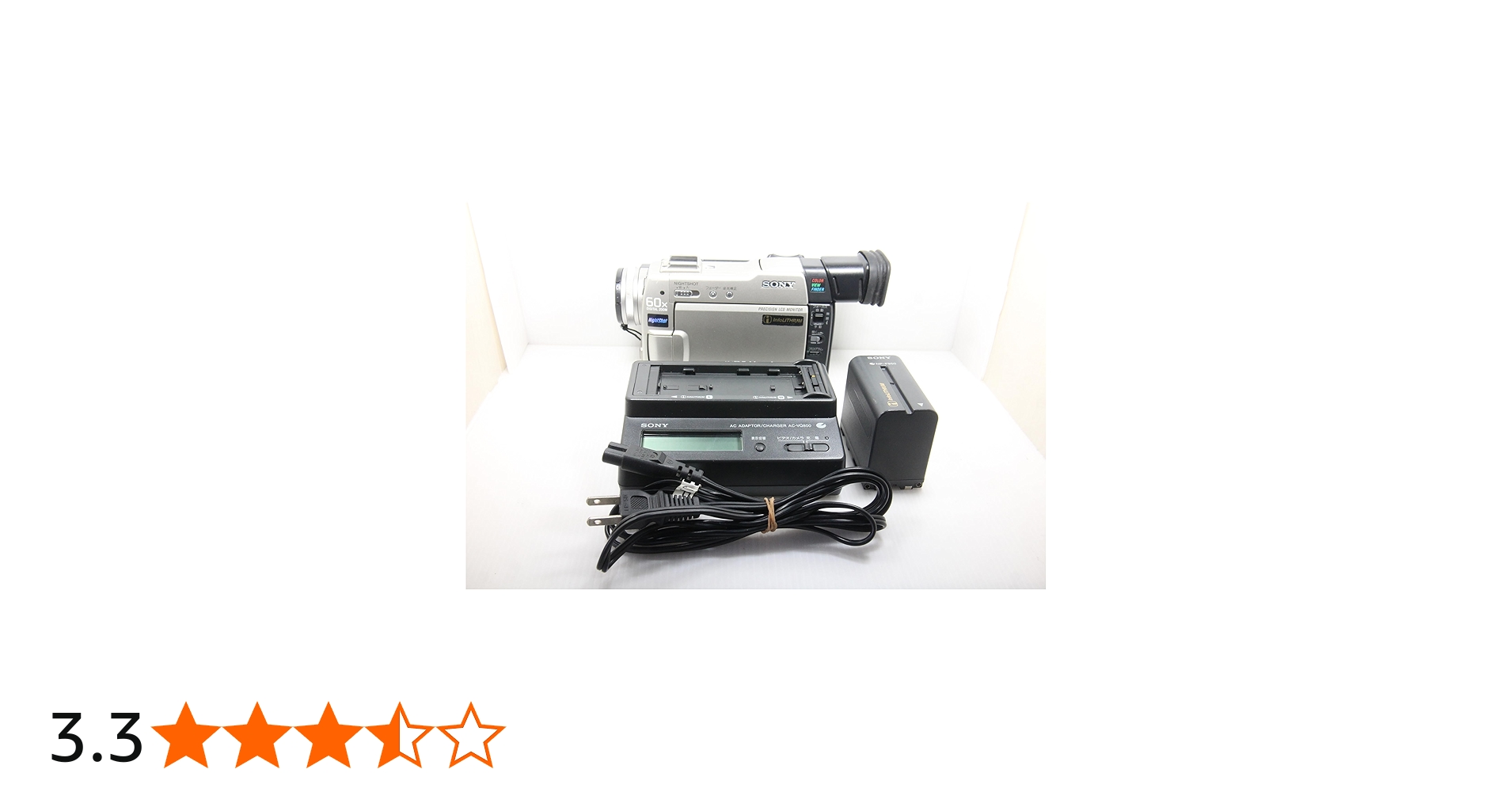 Amazon.co.jp: SONY ソニー DCR-TRV9 デジタルビデオカメラ miniDV