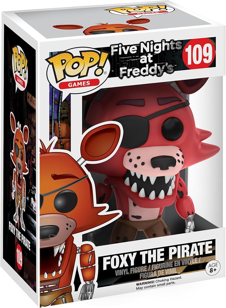 Amazon.com: Funko Five Nights at Freddy's - Foxy The Pirate Toy
