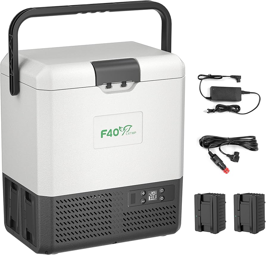 Amazon.co.jp: F40C4TMP 車載冷蔵庫 15L ポータブル冷蔵庫 【 二つの