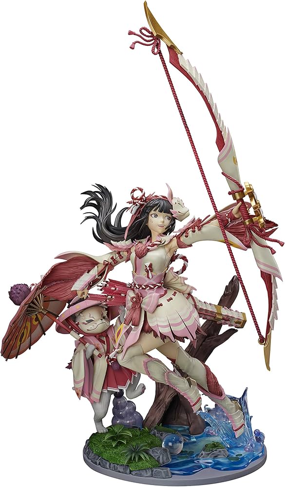Amazon | MONSTER HUNTER XX ミツネシリーズ 女性ガンナー 1/7スケール