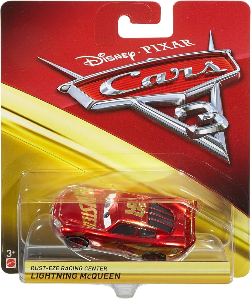 Amazon.com: Disney Pixar Cars Rust-Eze Racing Center Lightning