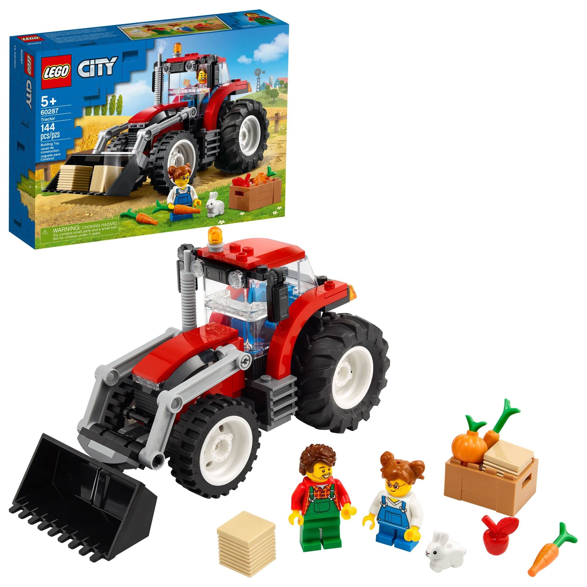 Amazon.co.jp: LEGO City Tractor 60287 Building Kit; Cool Toy for