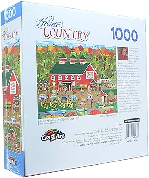 Amazon.com: RoseArt - Home Country - Bobbing Apple Orchard Farm