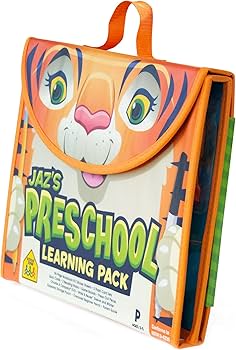 School Zone Jaz's Preschool Learning Pack: Pre-K, Workbooks, Flash