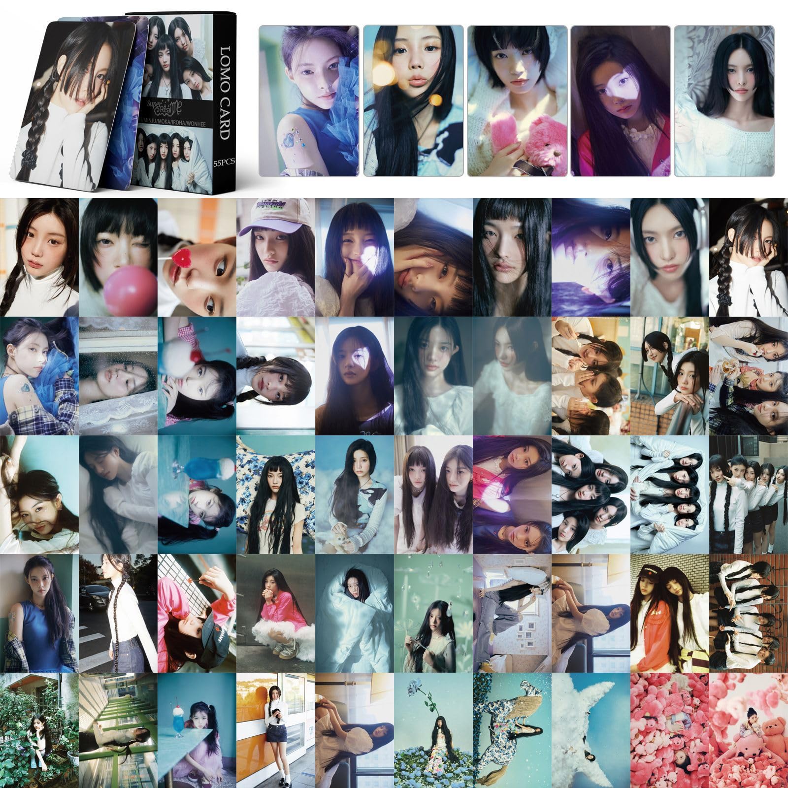 Amazon.co.jp: ILLIT トレカ フォトカードセット LOMOカード 54枚