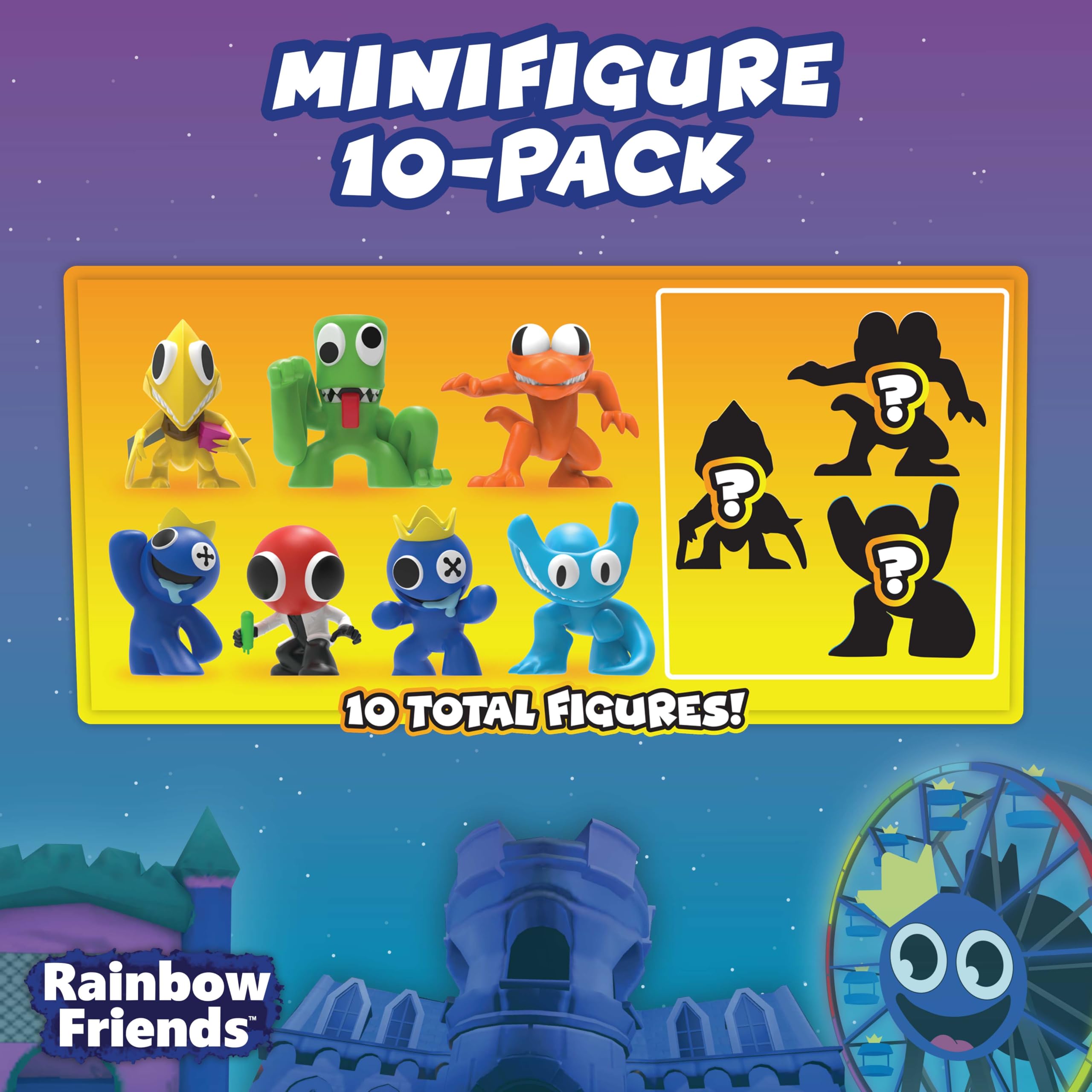 Amazon.com: Rainbow Friends - Minifigure 10-Pack Collector Set (10