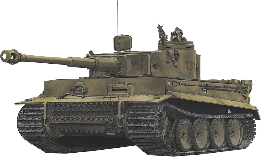 Amazon.com: Dragon Models Tiger I 131