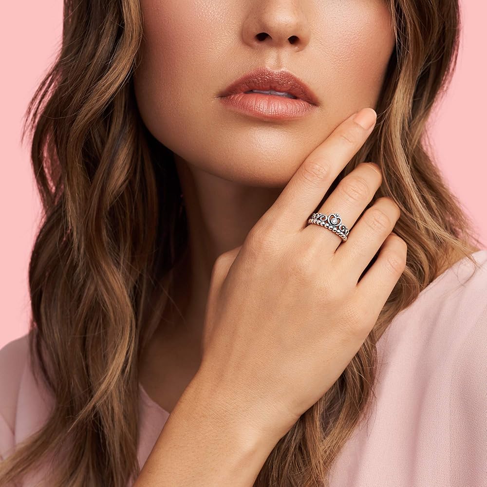 Amazon | (パンドラ) Pandora 190880CZ マイプリンセスリング サイズ5