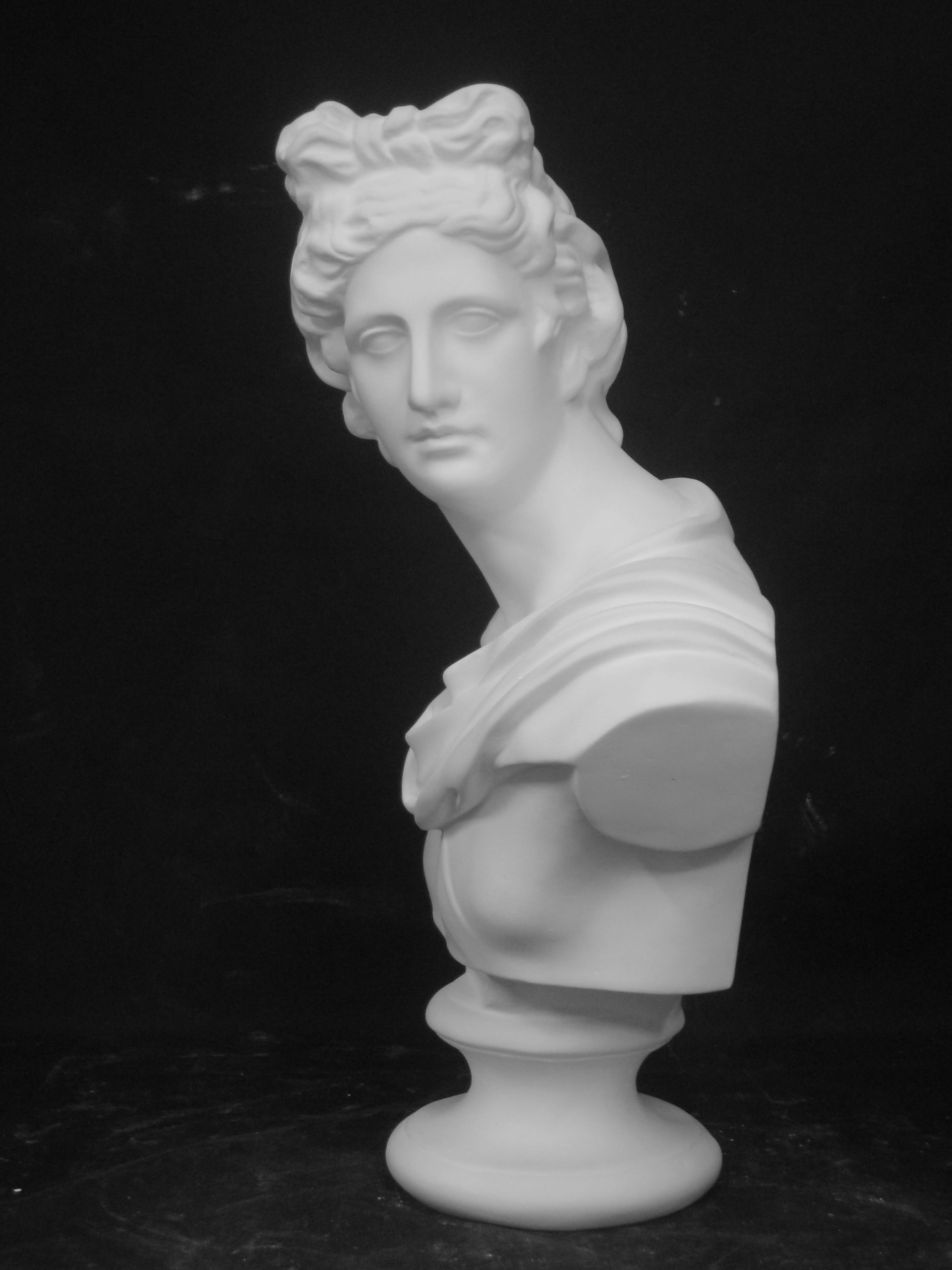 Amazon.co.jp: 石膏像 A－349 アポロ胸像（中） H．35．5cm