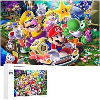 Amazon.co.jp: マリオ 1000ピース 500ピース 子供用知育玩具 親子