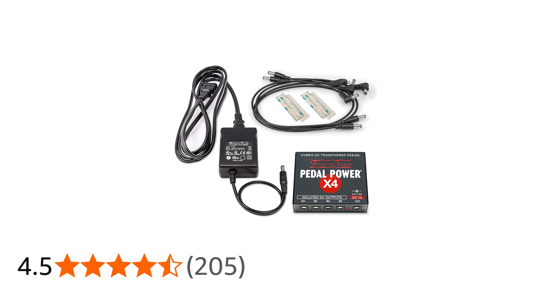 Amazon.co.jp: VooDooLab Pedal Power X4 パワーサプライ : 楽器・音響機器