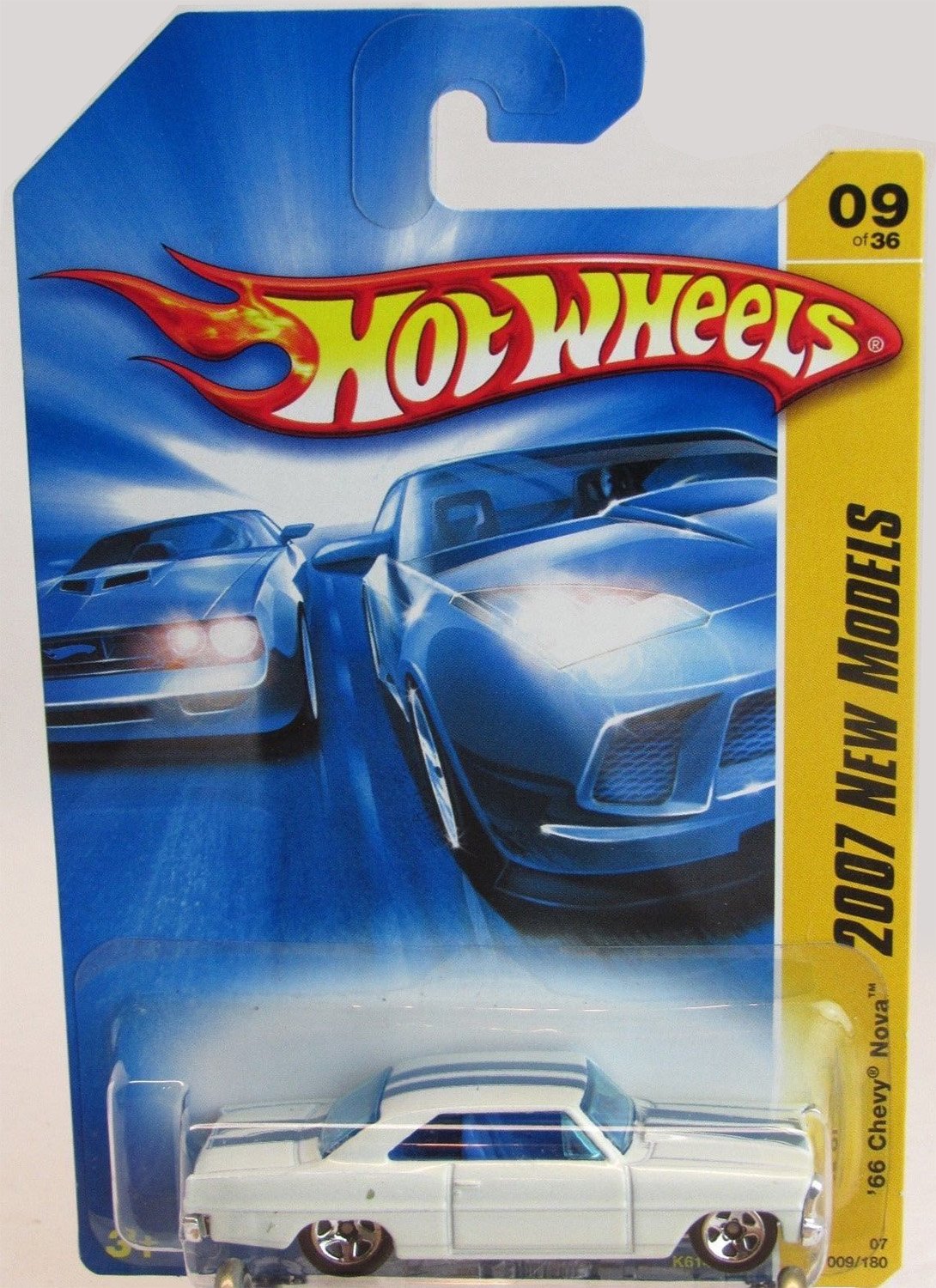 Amazon.com: Hot Wheels '66 Chevy Nova 2007 New Models Series 1:64