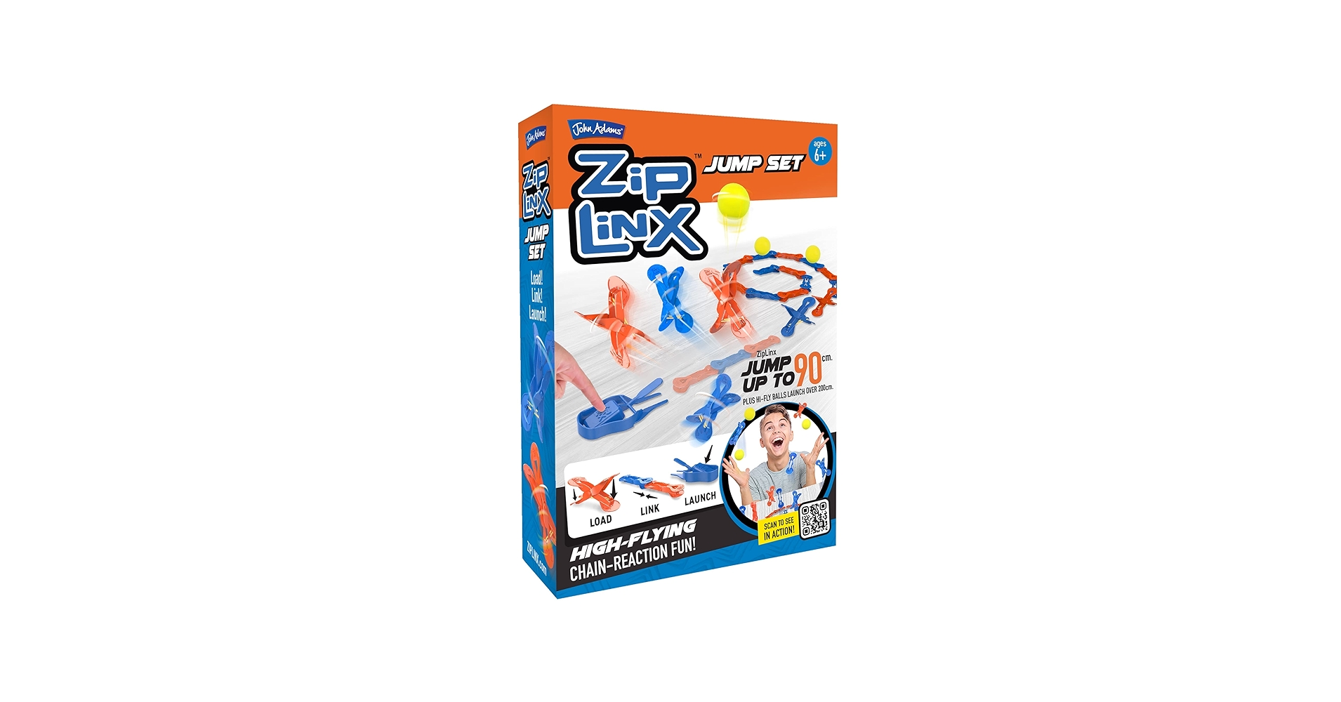 Amazon.com: John Adams | ZipLinx - Jump Set: high-Flying Chain