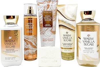 Amazon.com : Bath & Body Works Warm Vanilla Sugar - Deluxe Gift