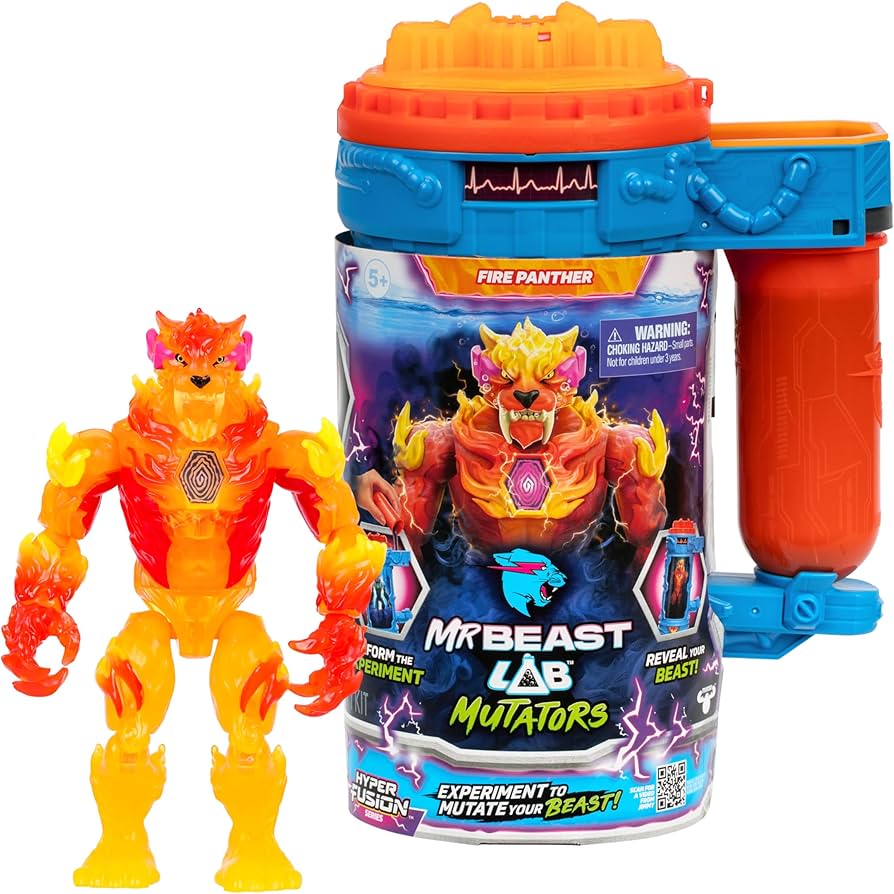 Amazon.com: MrBeast Lab Hyper Fusion Mutators, Experiment & Create