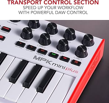 Amazon.com: Akai Professional MPK Mini Plus - USB MIDI Keyboard
