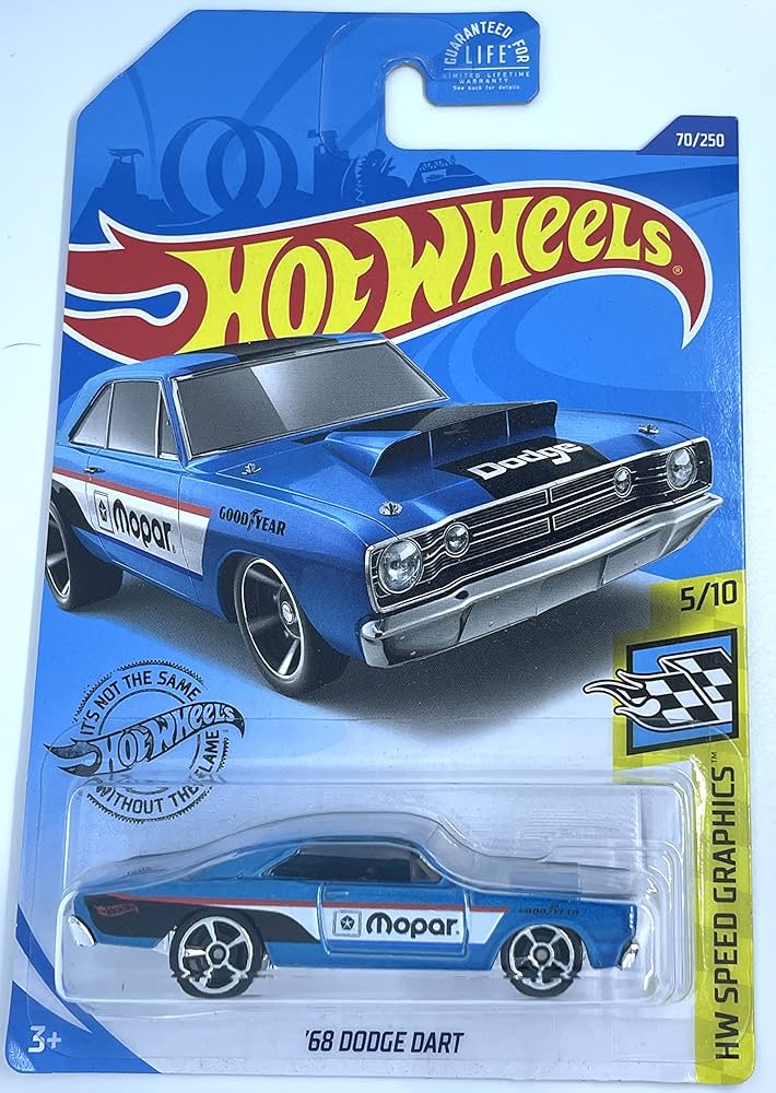 Amazon.com: Hot Wheels - '68 Dodge Dart - HW Speed Graphics 5/10