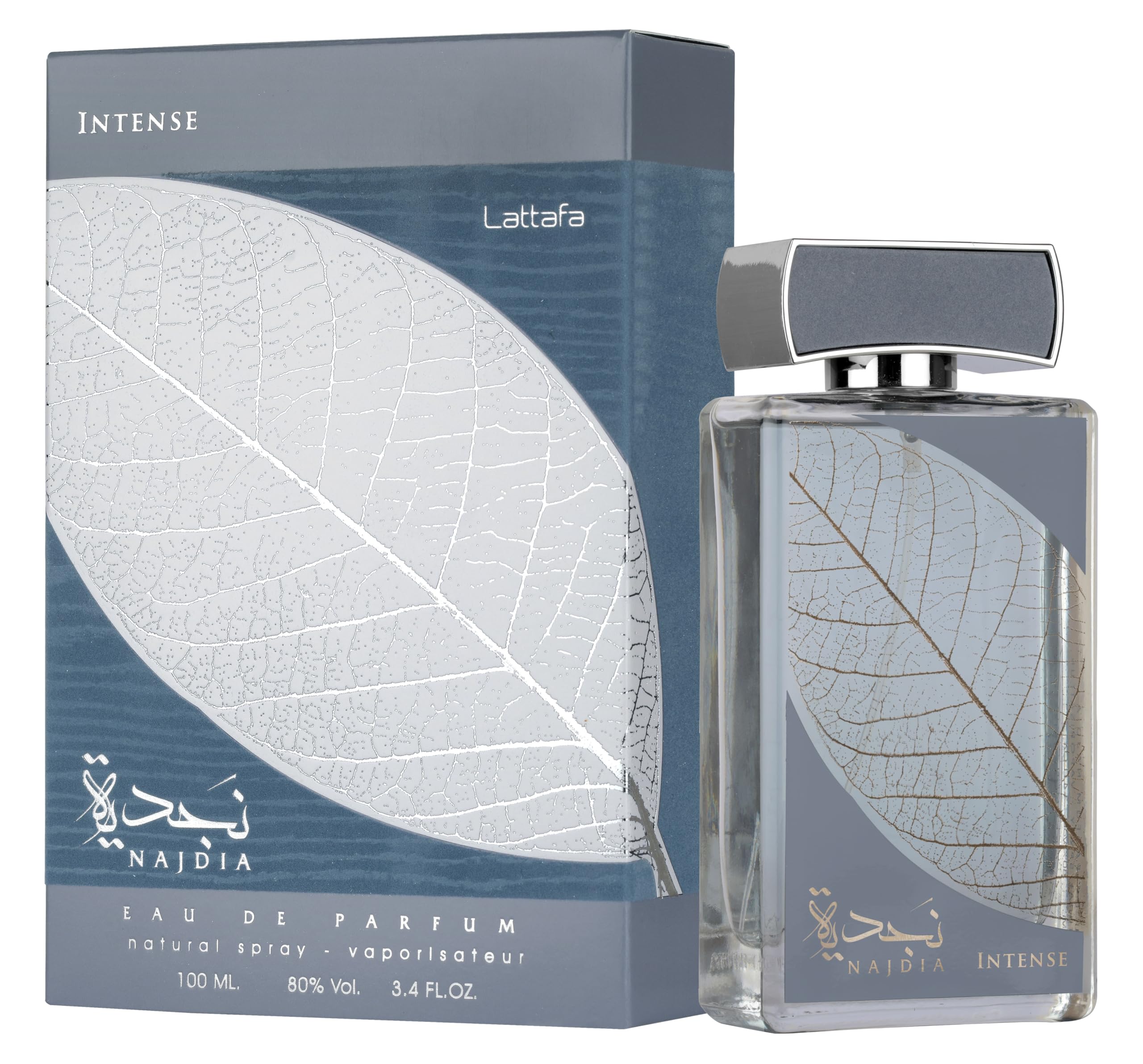 Amazon.com : Lattafa Najdia Intense – Fresh, Marine, Woody – Eau