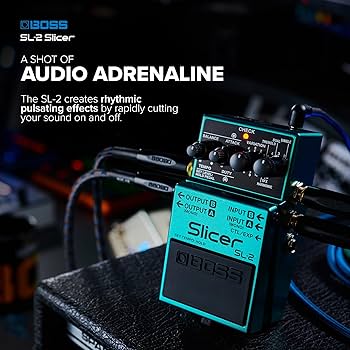 Amazon.com: BOSS SL-2 Slicer | Compact Pedal for Guitar, Keyboard