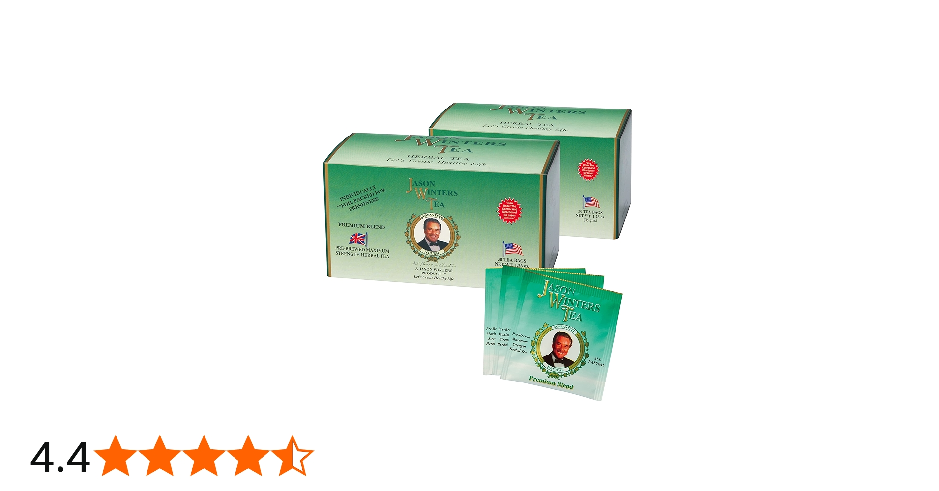 Amazon | ジェイソン・ウィンターズ・ティー 30袋×2個 | JWT | ハーブ