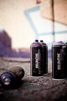 Montana Cans BLACK Spray Paint, 400ml, Royal Purple (263903), 13.5