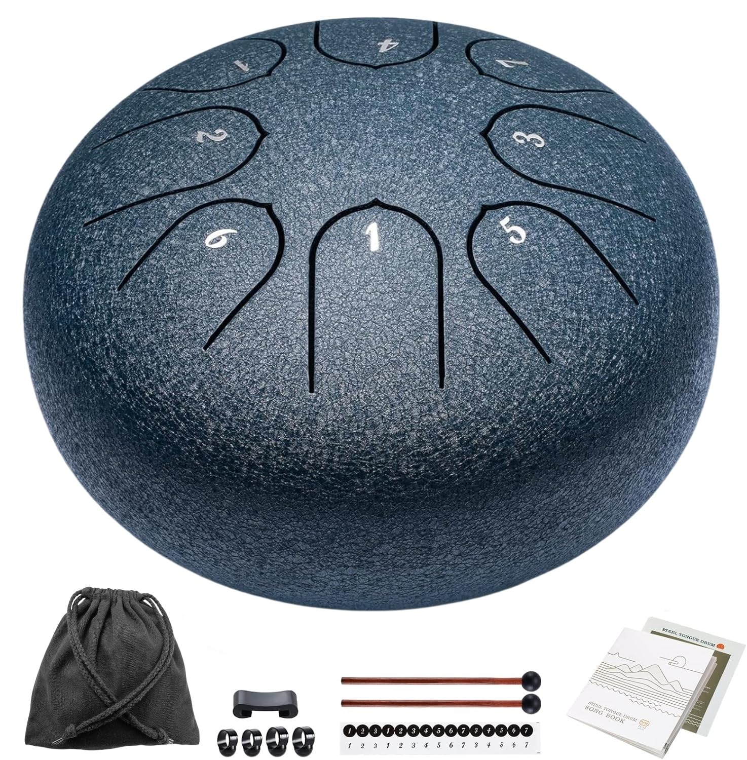 Amazon | CHOLEI タングドラム スリットドラム 8音 6インチ 収納バッグ