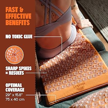 Amazon.com: ShaktiMat Premium Acupressure Mat, Level 1 in Amber